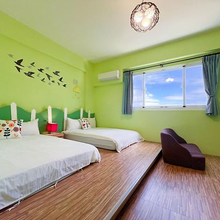 Taitung 艾希兒民宿 I'M Here Hostel L小家庭包棟首選l台東火車站l背包單人 מראה חיצוני תמונה