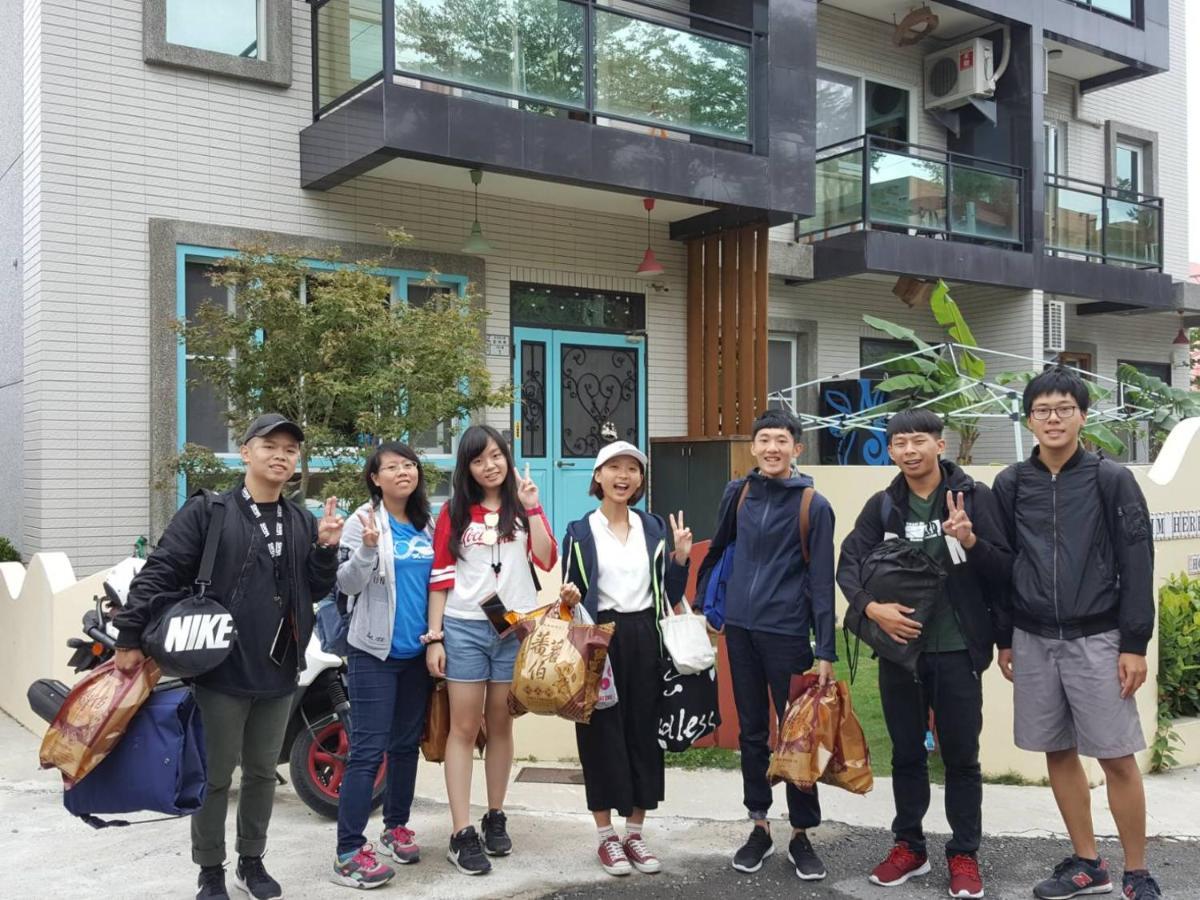 Taitung 艾希兒民宿 I'M Here Hostel L小家庭包棟首選l台東火車站l背包單人 מראה חיצוני תמונה