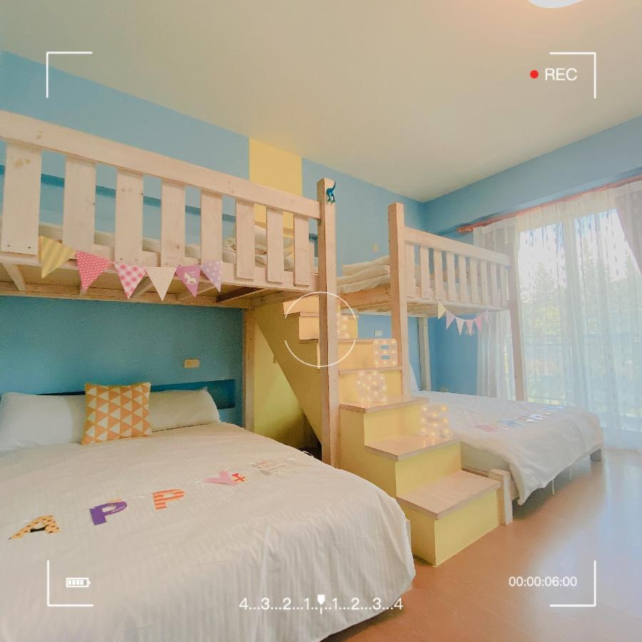 Taitung 艾希兒民宿 I'M Here Hostel L小家庭包棟首選l台東火車站l背包單人 מראה חיצוני תמונה