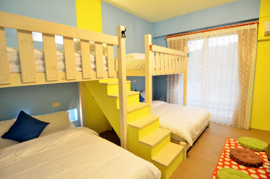 Taitung 艾希兒民宿 I'M Here Hostel L小家庭包棟首選l台東火車站l背包單人 חדר תמונה